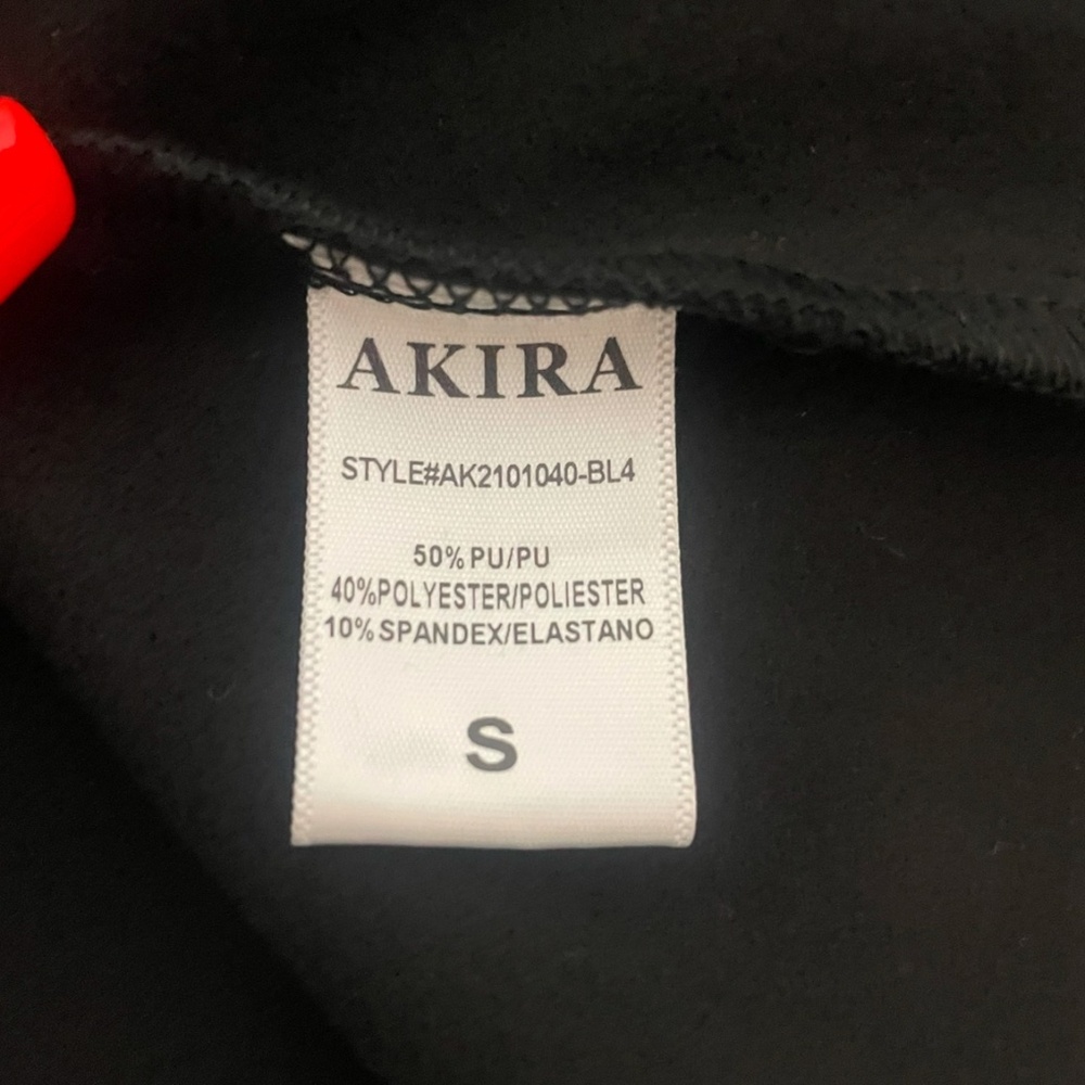 Akira Women's The Main Character Pu Maxi Dress Sz Small - Picture 15 of 16